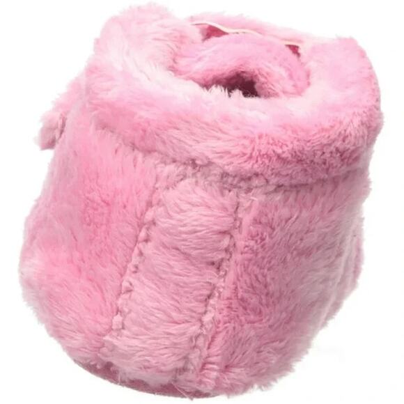 UGG Women's Bixbee Terry Cloth Baby Booties, Pink Size 4I/5I (12-18M) - Picture 6 of 7
